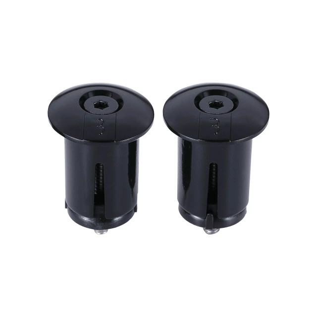 End Caps Screwon Black (2Pcs)
