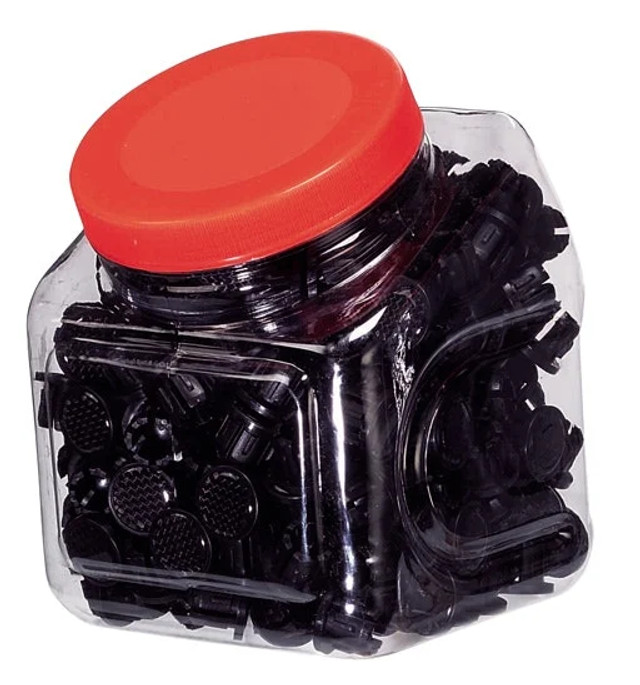 End Caps Candy Box 250Pcs Carbon
