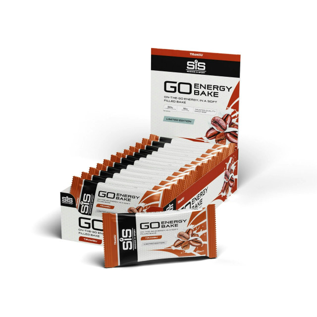 SiS GO Energy Bake Bars Tiramisu 12 Pack x 50g
