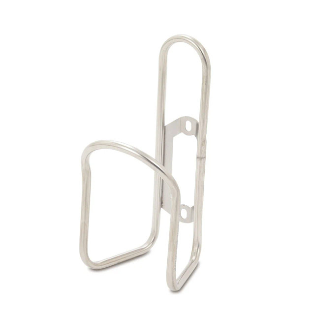 Stainless Steel Bottle Cage Fixed Position Silver