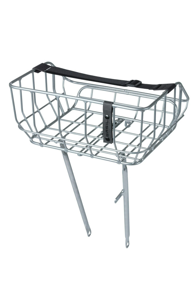 Portland Bicycle Front Basket 25 Litres Chrome