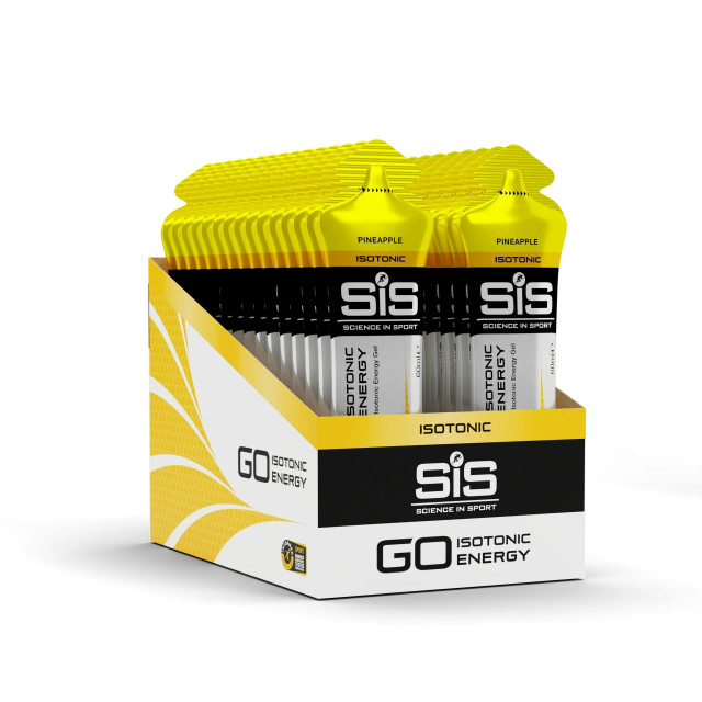 SiS GO Plus Isotonic Energy Gels 60ml 30 Pack Pineapple