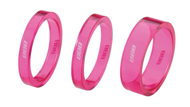 TransSpace 1-1/8 2X 5mm 1X 10mm Pink Trans TransSpace 1-1/8 2X 5mm 1X 10mm Pink Trans