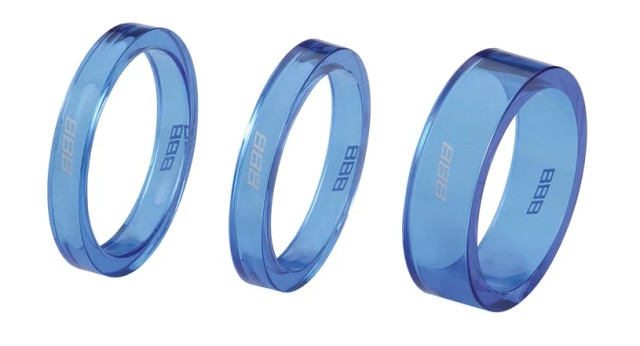 TransSpace 1-1/8 2X 5mm 1X 10mm Blue Trans TransSpace 1-1/8 2X 5mm 1X 10mm Blue Trans