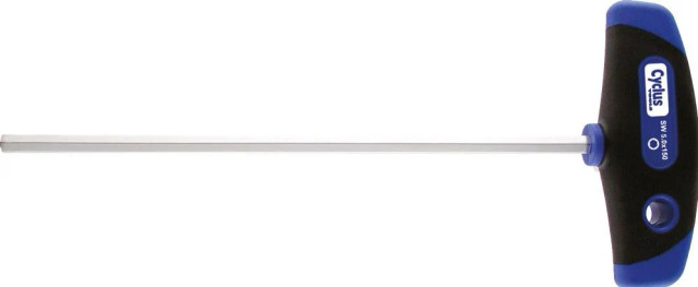 Hexagon Pinspanner, 5 mm T-Handle, 350 mm Hexagon Pinspanner, 5 mm T-Handle, 350 mm