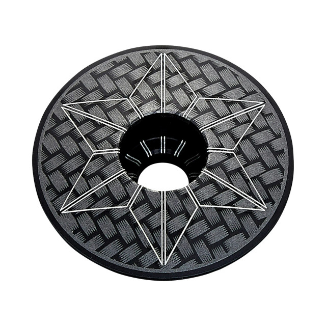 Supacaz Star Capz - Lazer Carbon