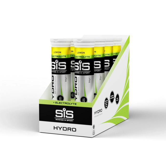 SiS GO Hydro Tablet 20 X 4G Tablets 8 Pack Lemon