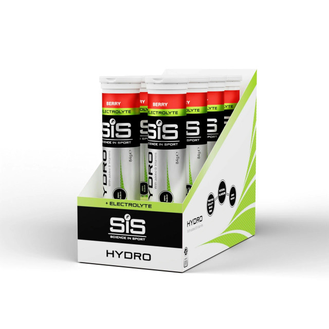 SiS GO Hydro Tablet 20 X 4G Tablets 8 Pack Berry