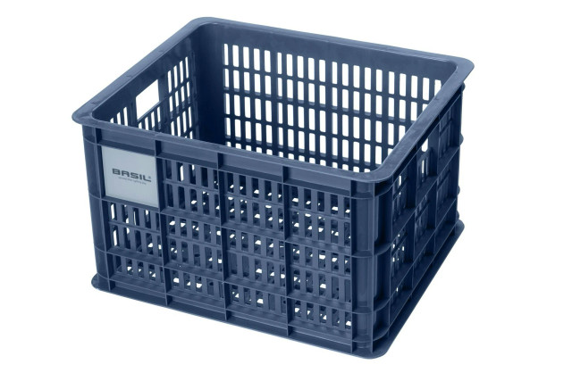 Bicycle Crate Medium 29.5L Bluestone Bicycle Crate Medium 29.5L Bluestone
