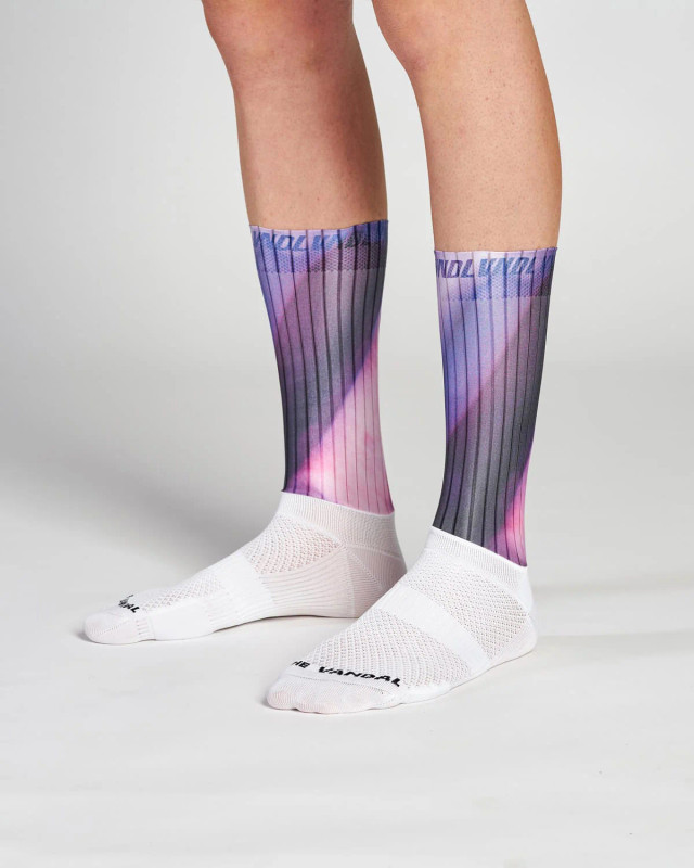 Purple Aero Socks