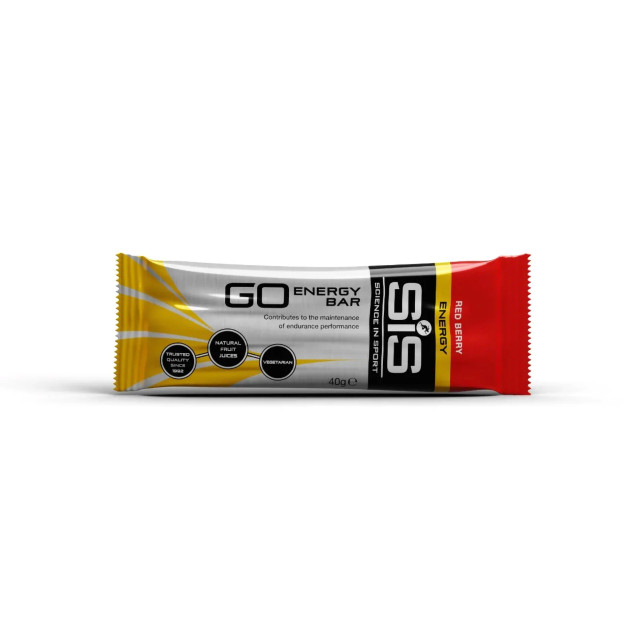 GO Energy Mini Bar 40g Red Berry Single