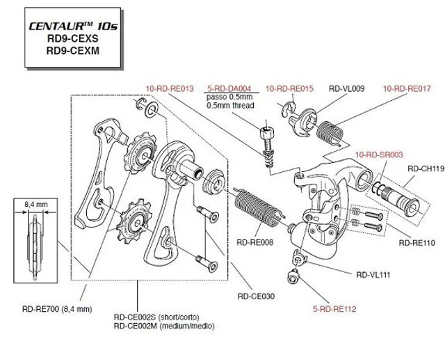 Set-Stop Screws With Springs RD-RE110 Set-Stop Screws With Springs RD-RE110