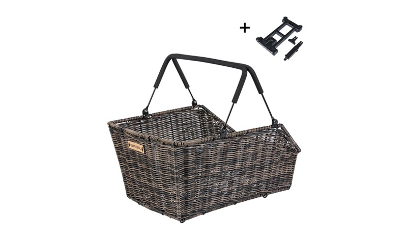 Cento Rear Basket MIK 2.0 Rattan Look Brown