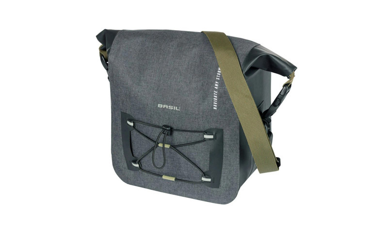 basil trunk and handlebar bags for family bike storage solutions