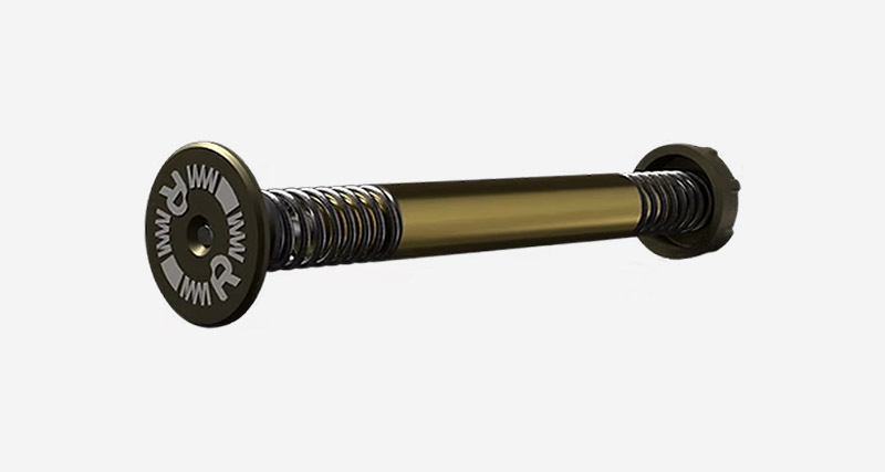 Industrial expansion anchor with dual spring mechanism and threaded shaft