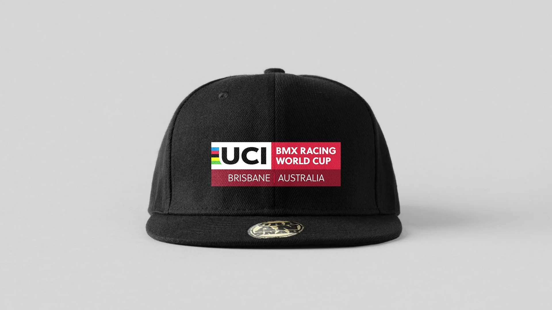 2024 UCI BMX World Cup Brisbane Snap-Back Cap Black