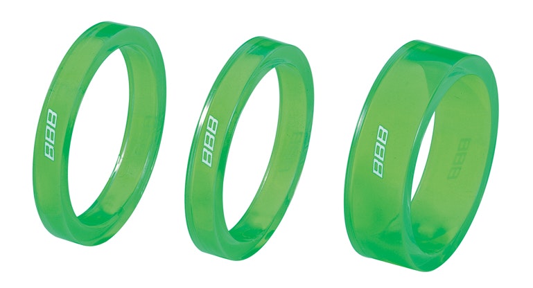 TransSpace 1-1/8 2X 5mm 1X 10mm  Green Trans