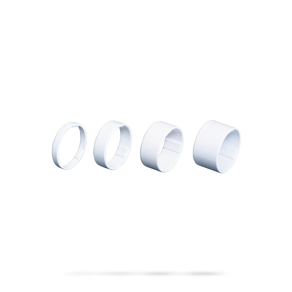 LiteSpace Headset Spacer 1 1/8 5/10/15/20 White
