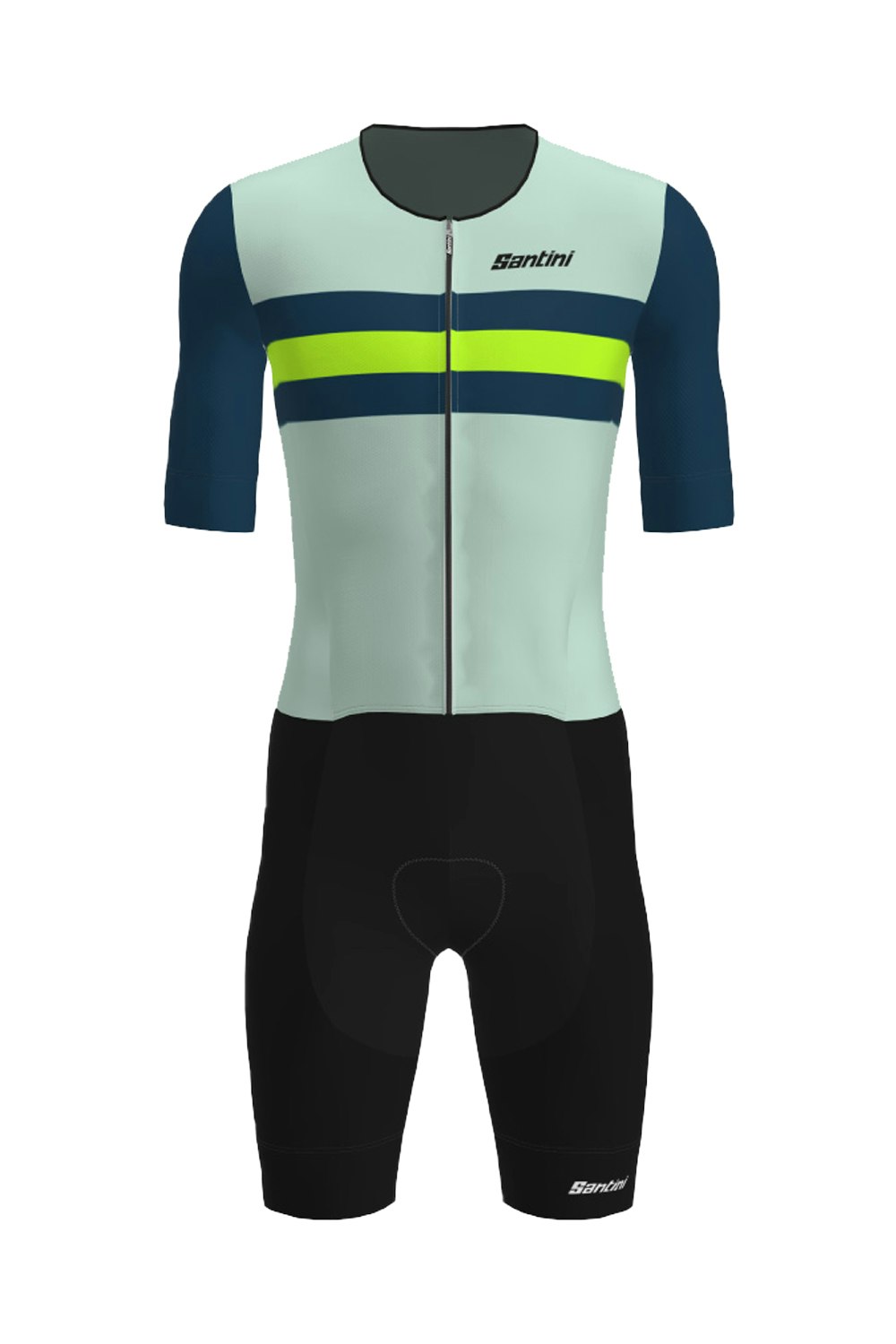 Leaf Short Sleeve Men's Trisuit