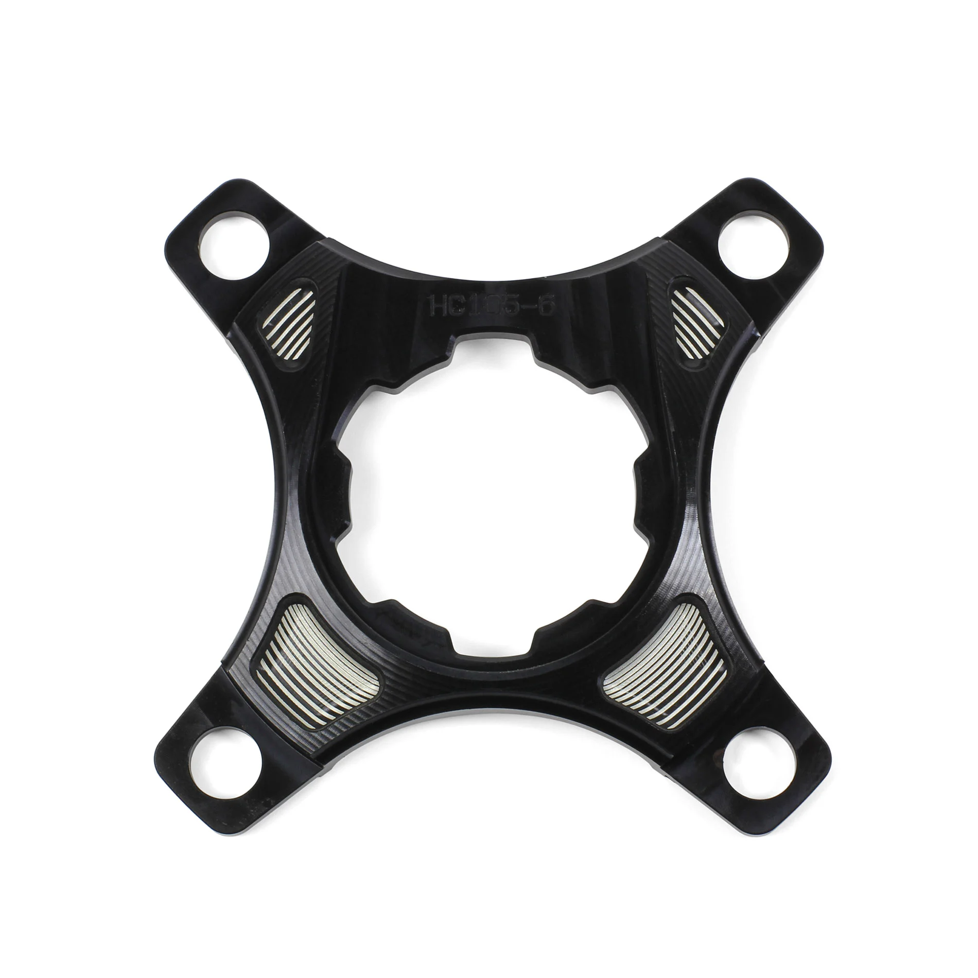 Crankset Spider Black 4 Arm