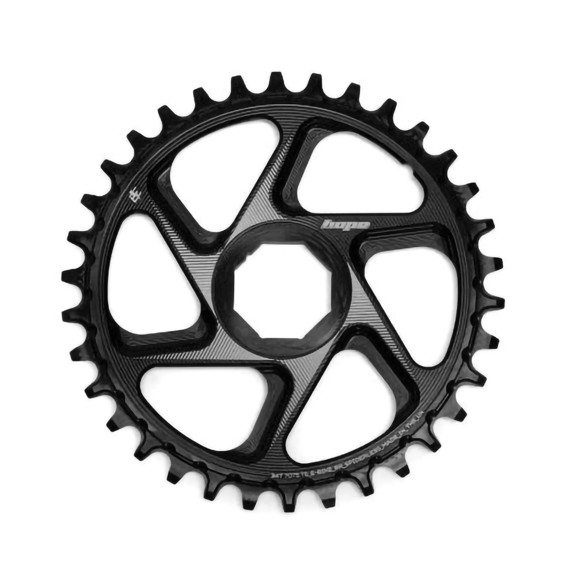 Spiderless Retainer 34T Chain Ring e-Brose