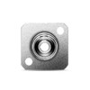 BULKHEAD COUPLER FCU TO FCU SINGLEMODE FEMALE SIMPLEX METALLIC FULL SQUARE FLANGED