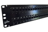 JPM820A Equivalent CAT6 48-Port Patch Panel by TXM - 2 Rack Unit 19" Unshielded Feed-Through
