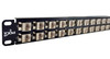 ADCPP32KSRJRJ Equiv CAT5e 32-Port High-Density Patch Panel 1RU 19" Shielded Feed Through