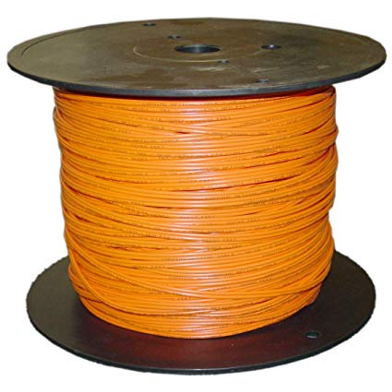 Indoor Distribution Fiber Optic Cable, 62.5/125, Multimode, Duplex, Orange,  OFNR, 1000' Spool