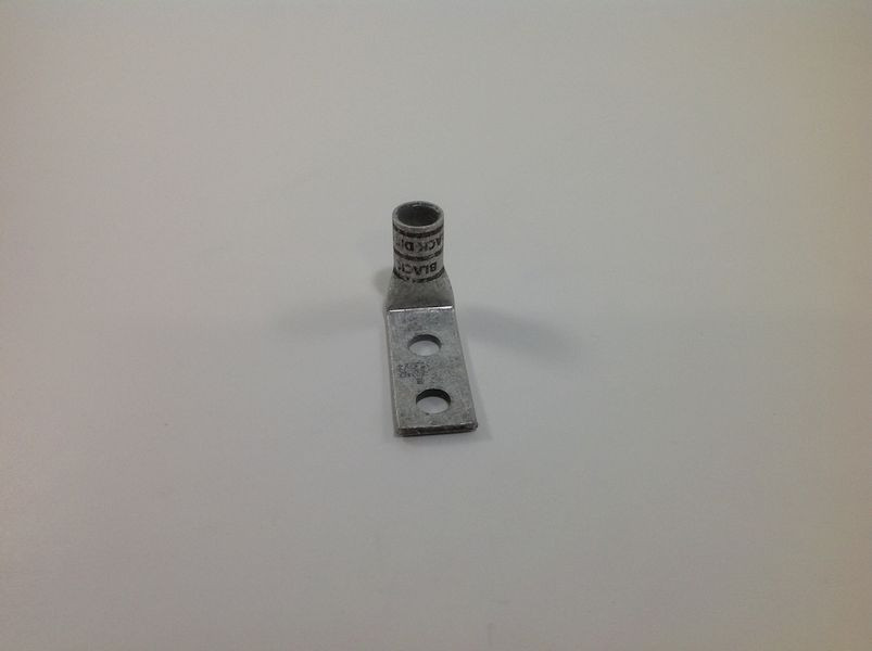 Burndy YAV26L2TC38FX90 90 Degree Copper Lug 2/0 AWG Flex 3/8