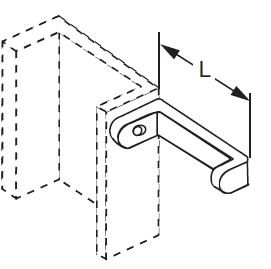 SB58504TG RACK STANDOFF BRACKET, STEEL 5x6-15/16, TELCO GRAY - Talley SB58504TG RACK STANDOFF BRACKET, STEEL 5x6-15/16, TELCO GRAY - Talley