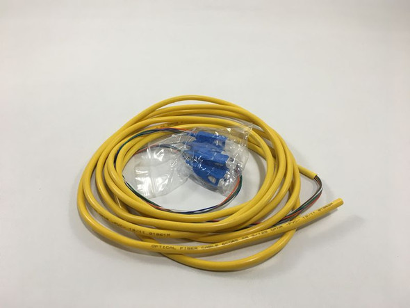 TXM Fiber Optic Pigtail 6-Strand, SC/UPC, Singlemode, 900um, PVC Jacket - 3 Meter