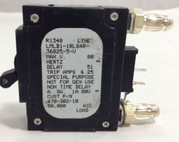Interruttore AIRPAX LMLB1-1RLS4R-34866-100-V – 100 Amp, Maniglia Bianca, Nuovo Open Box