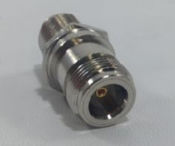 N FEMALE TO N FEMALE BULKHEAD COAX ADAPTER