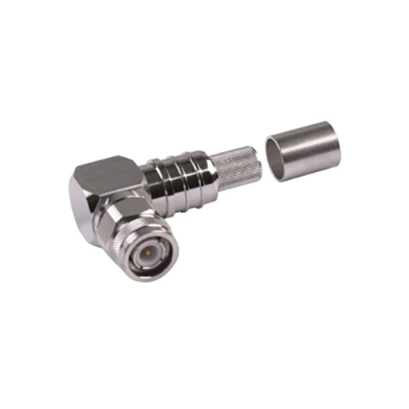 TC-400-TM-RA-D TNC Right Angle Crimp/Solder Male Connector for LMR-400