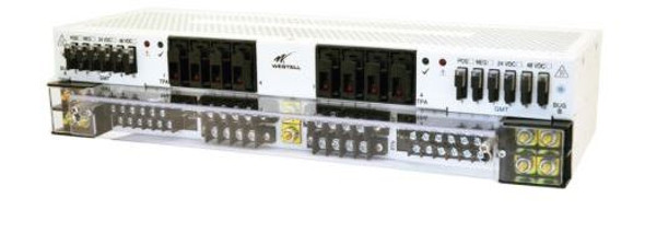 Westell NPTPA1605 Front Access Fuse Panel PDU Dual Bus 4/4 TPA 6/6 GMT 24/48vDC