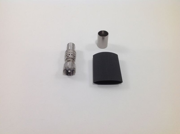 EZ-600-UM-X Connector UHF Male Straight EZ Style for LMR-600 / TCOM-600 / T-RAD-600