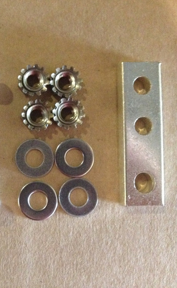 Circuit Breaker Hardware Kit 274.3830.KIT w/3 Hole Bar + Washers and Nuts