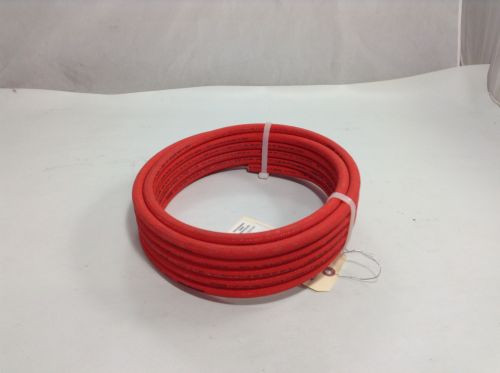 Telco Flex KS24194 List 3 Class B / Cloth Braid Cable - Red - 2 AWG - Sold Per Foot 