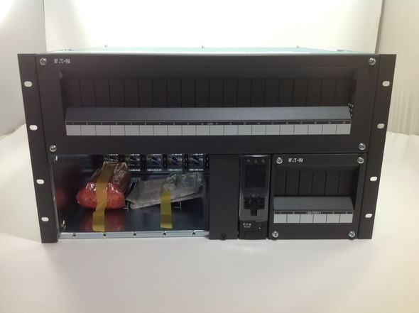 Eaton APS6-421-C0A DC Power System - 6 Rectifier Positions / 20 Breakers / -48vDC / 6U / Comes with SCU