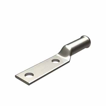 Burndy YAZ2C2TC3845 Lug 2-Hole / 45 Degree / Long Barrel / 2 AWG