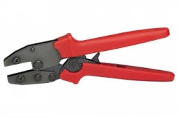 Platinum Tools 16508C 9" Ergo Crimp Tool for Comm. Open Barrel. Clamshell.