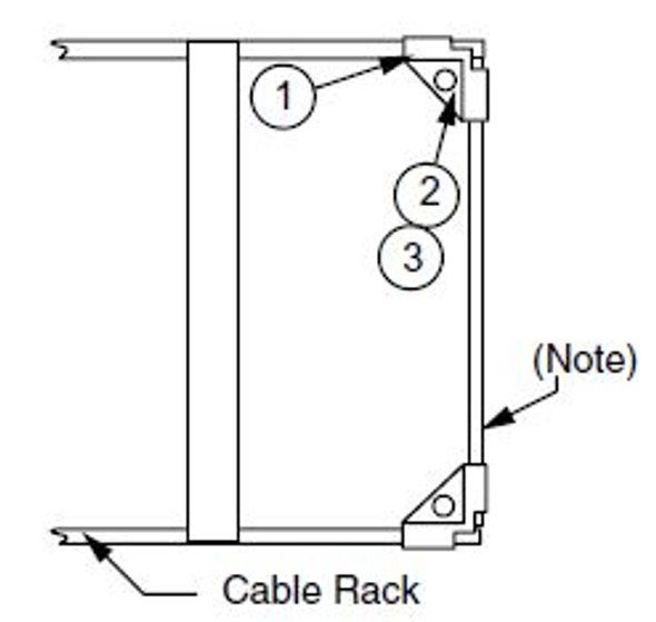 0020160010 - CLOSING END OF CABLE RACK WITH