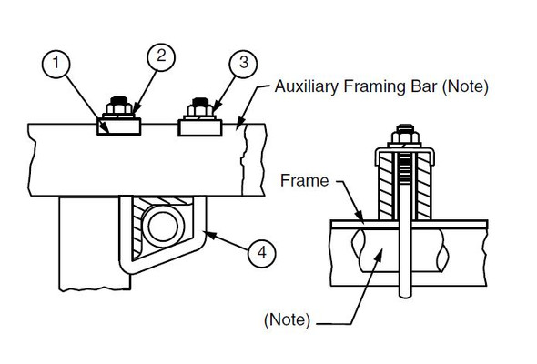 0010340110 - FASTENING FRAME TOP ANGLE TO