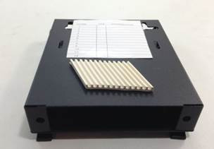 FL1-D Indoor Fiber Wall Mount Box, 12-Position, Empty - TelExpress
