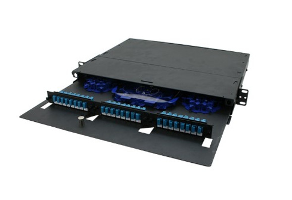 FPR-1/3X Fiber Optic Panel (1RU) 3 Position