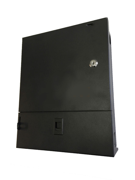 TXM FP-W-08X Fiber Distribution Panel Wall Mount Lockable 8-Panel (Equivalent to Multilink FF-WM-024)