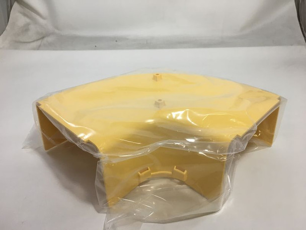 Panduit FRRA6X4LYL FiberRunner Horizontal Right-Angle 90 Deg 6x4 Yellow