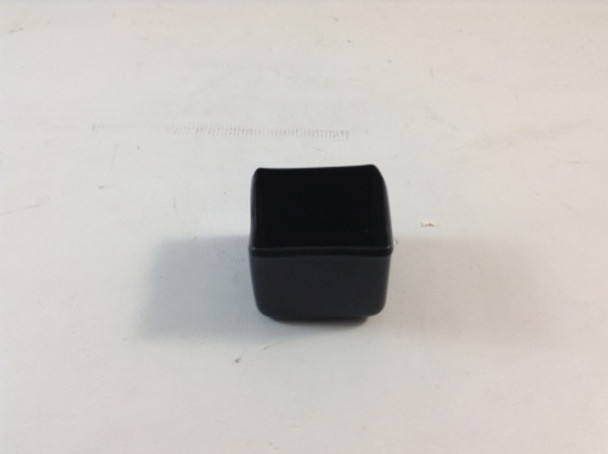 PLASTIC END CAP FOR 1-5/8" X 1-5/8"  B22 B24 CHANNEL BLACK