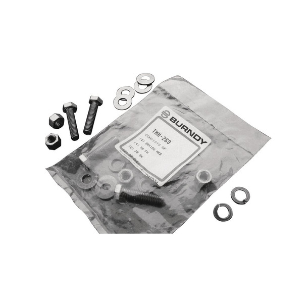 Burndy TMH270 Durium Silicon Bronze Hardware Kit - 3/8-16" / 1.75" L